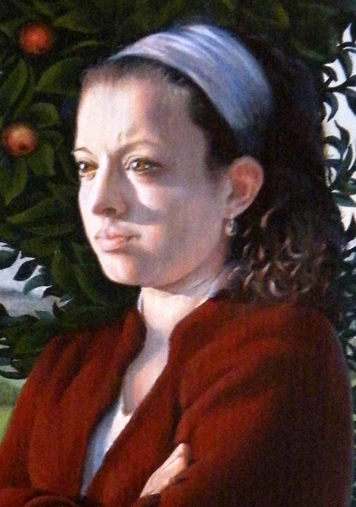 fine art oil portrait painting